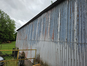 Rekonstrukce opláštění skladové haly